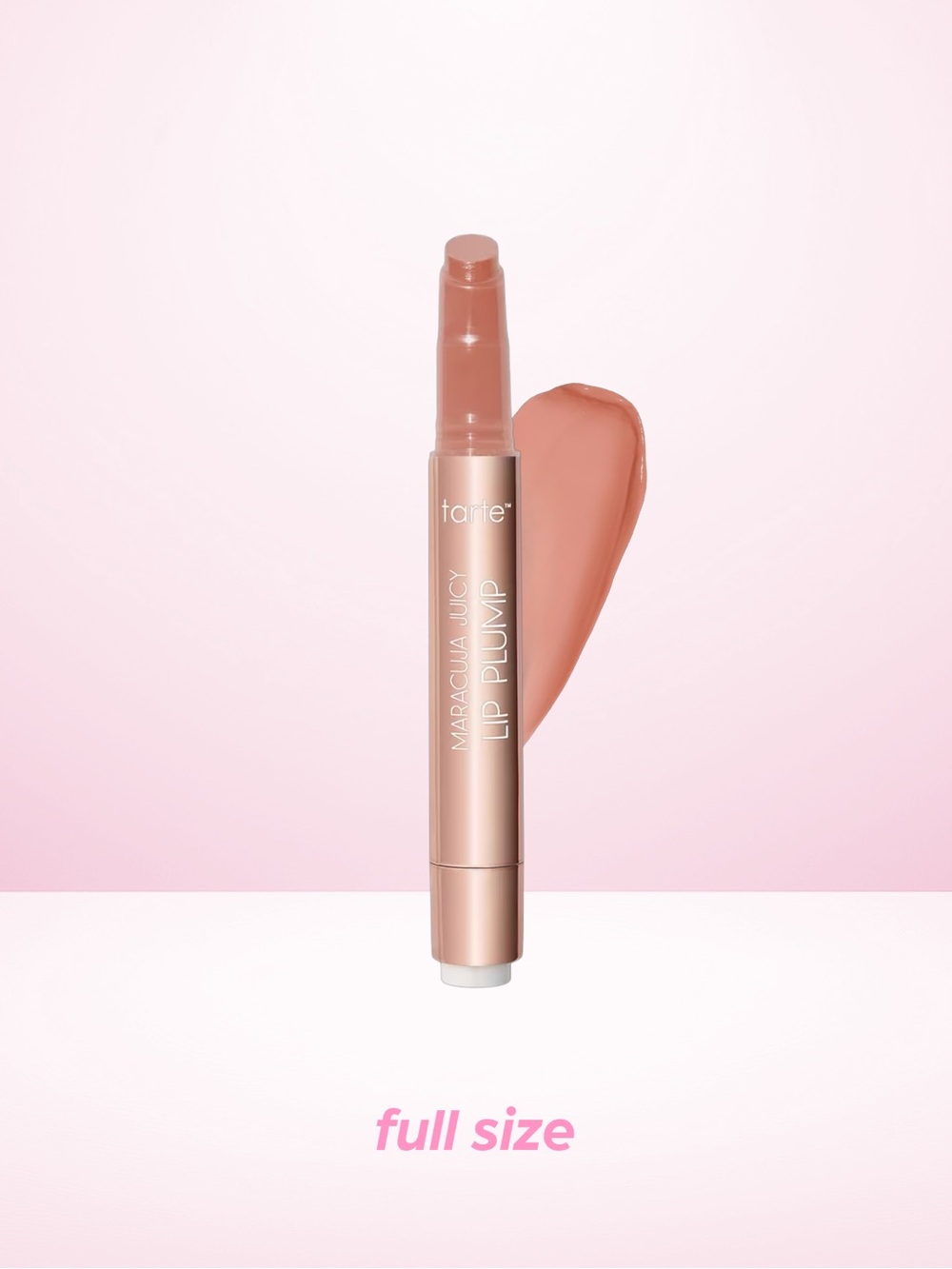 Tarte Maracuja Juicy Lip Plumping Gloss Peachy Beige